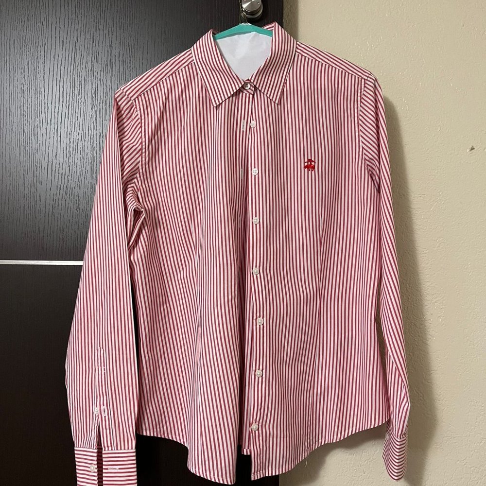 Brooks Brothers Striped Button Down Shirt (EUC)